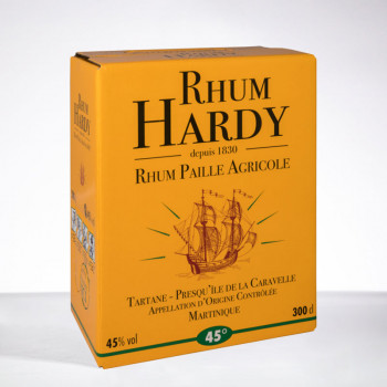 HARDY - Rhum paille - Rhum Ambré - CUBI - 45° - 300cl