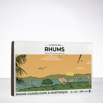 Rhums de Guadeloupe et Martinique - 6 cuvées d'exception