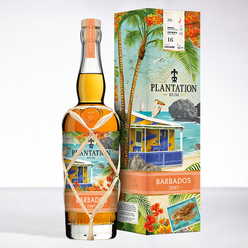 PLANTATION RUM - 2007 - Barbade - Extra Alter Rum - 48,7° - 70cl