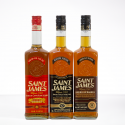 SAINT JAMES - Coffret rhum - Sirop - American Barrel - Vieux - 42,5° - 3 x 70cl