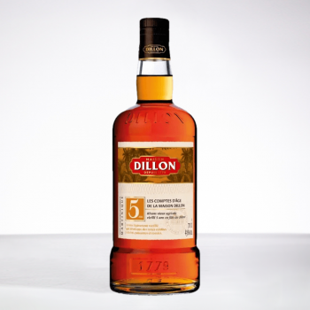 DILLON - 5 Jahre - Les Comptes d'âge - Sehr alter Rum - 43° - 70cl
