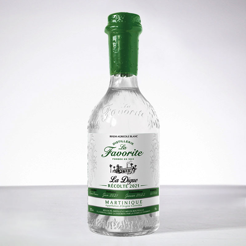 LA FAVORITE - La Digue - 2023 - Weisser Rum - 52° - 70cl