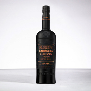 KARUKERA - Black Edition Alligator - Étui Alligator - Rhum vieux - 45° - 70cl