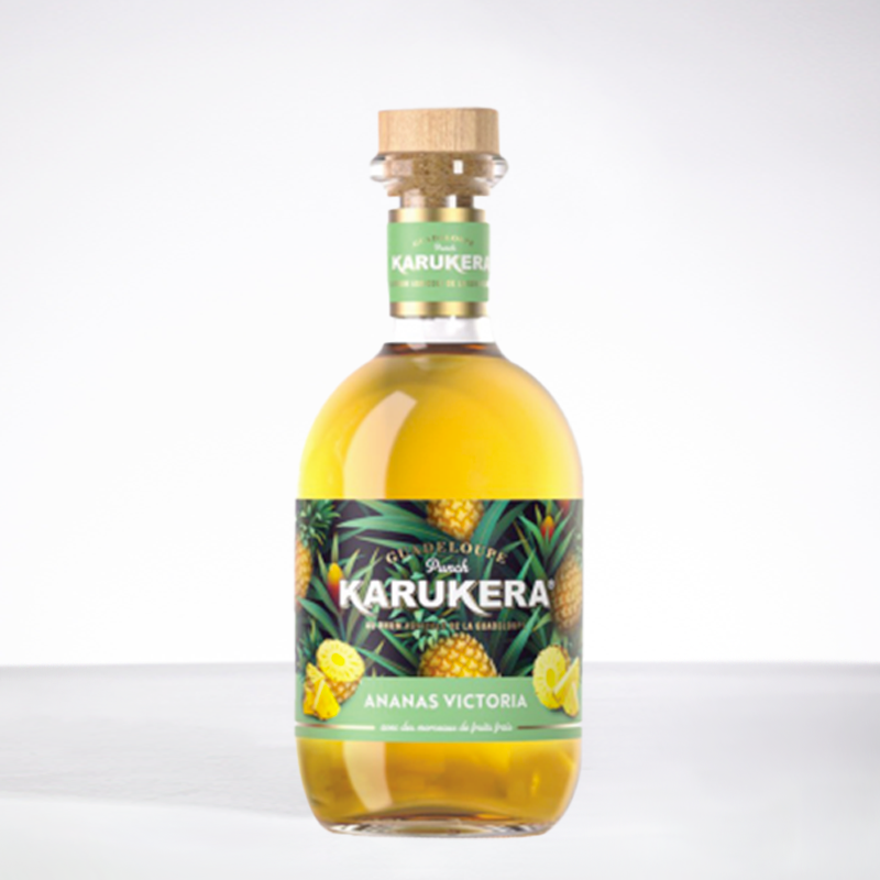 KARUKERA - Ananas Victoria - Punch au fruit - 18° - 70cl