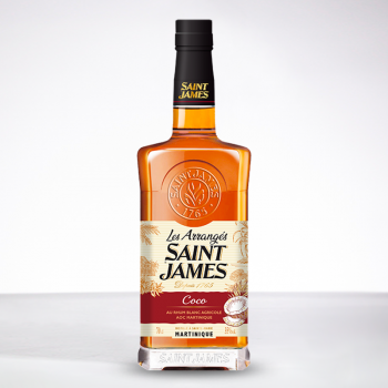 SAINT JAMES - Coco - Rhum arrangé - 35° - 70cl