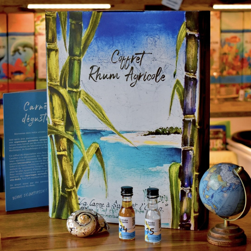 Coffret de dégustation rhum - Edition Isa Daulard - La Route des Rhums