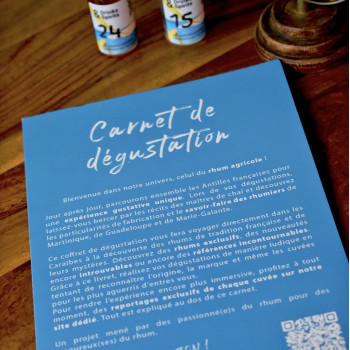 Coffret de dégustation rhum - Edition Isa Daulard - La Route des Rhums